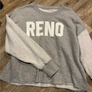 Gray Crew Neck Sweater